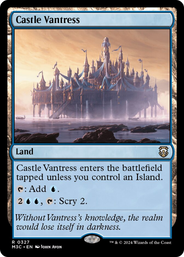 Castle Vantress (Ripple Foil) [Modern Horizons 3 Commander] | Card Citadel