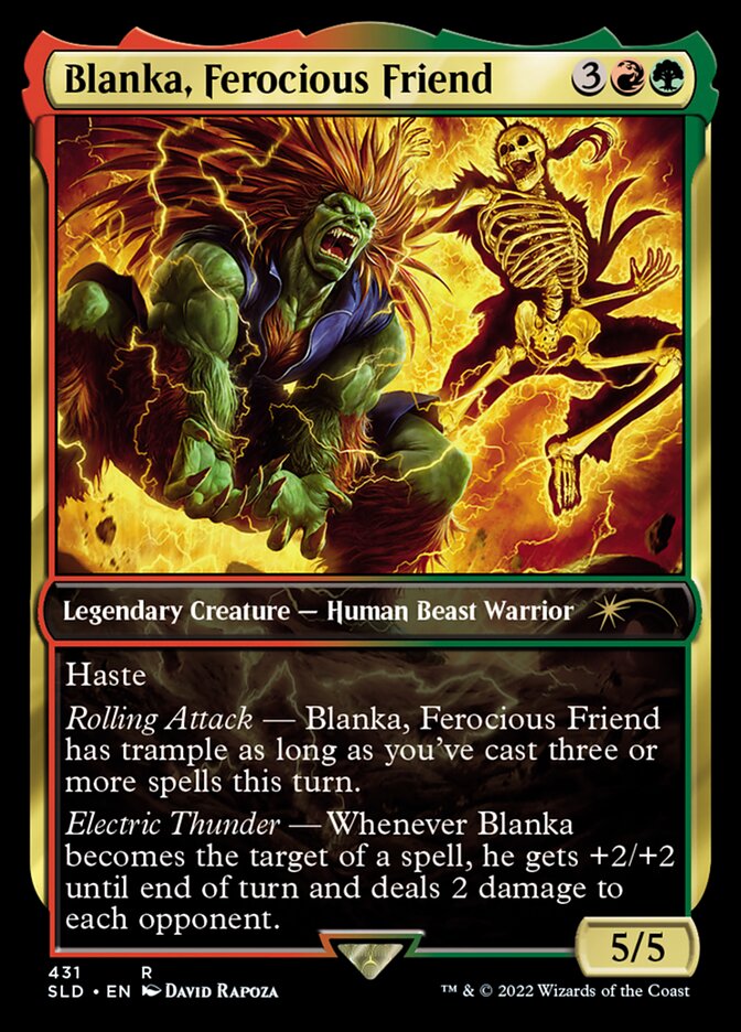 Blanka, Ferocious Friend [Secret Lair Drop Series] | Card Citadel