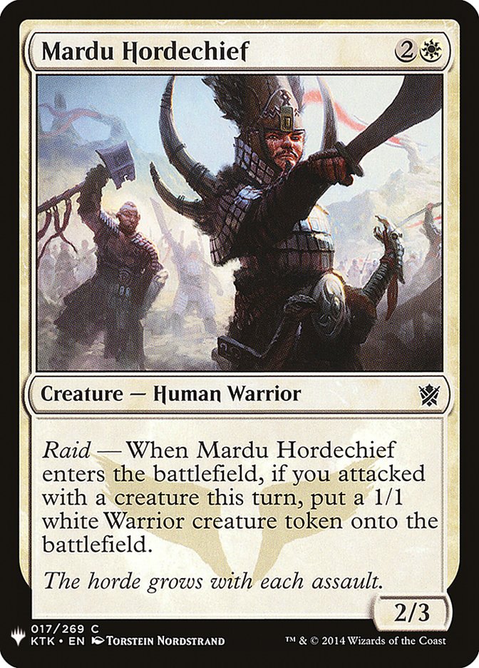 Mardu Hordechief [Mystery Booster] | Card Citadel