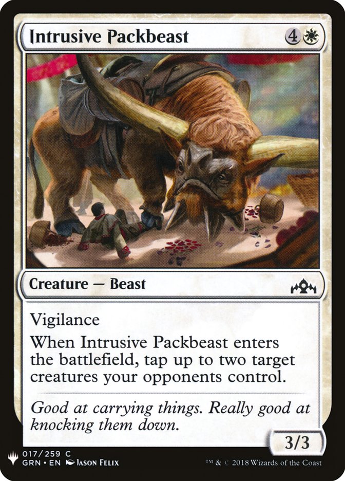 Intrusive Packbeast [Mystery Booster] | Card Citadel