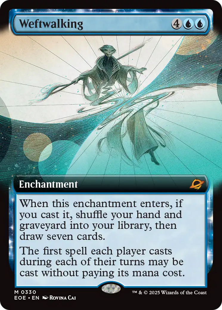 Weftwalking (Extended Art) [Edge of Eternities] | Card Citadel