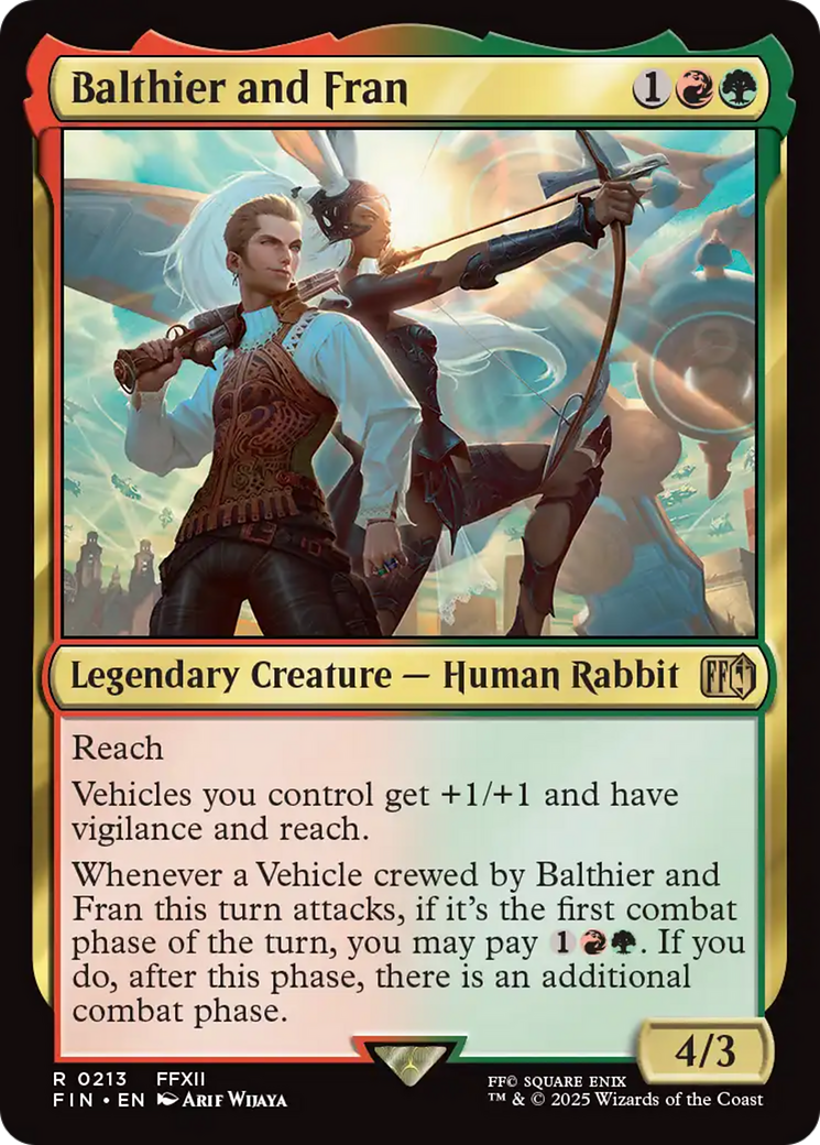 Balthier and Fran [FINAL FANTASY] | Card Citadel
