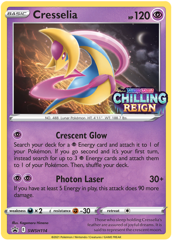 Cresselia (SWSH114) [Sword & Shield: Black Star Promos] | Card Citadel