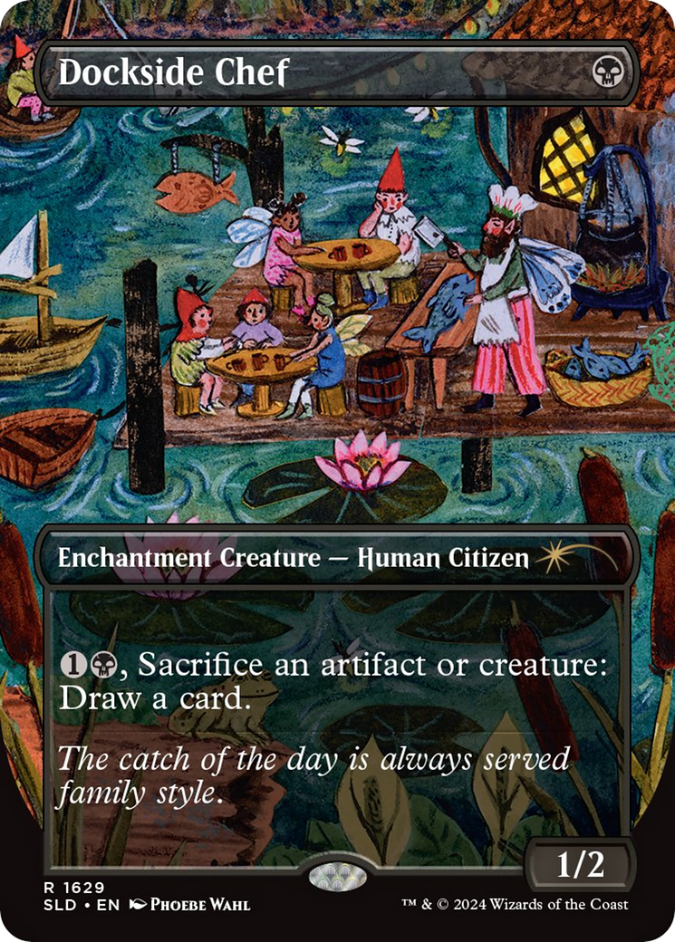 Dockside Chef (Rainbow Foil) [Secret Lair Drop Series] | Card Citadel