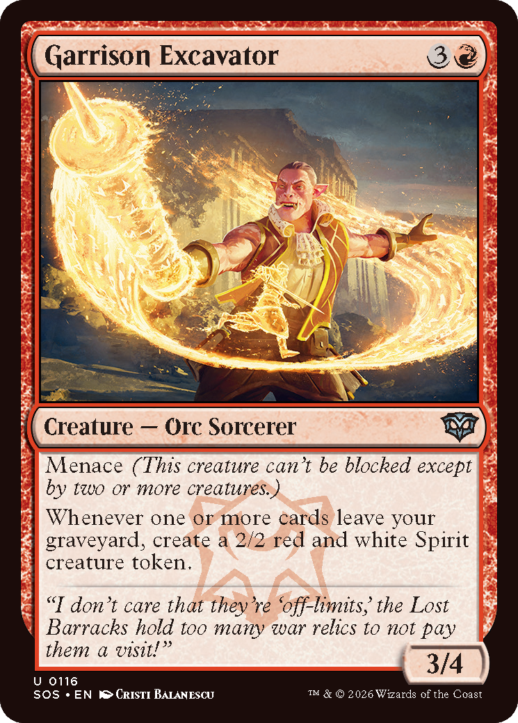 Garrison Excavator [Secrets of Strixhaven] | Card Citadel