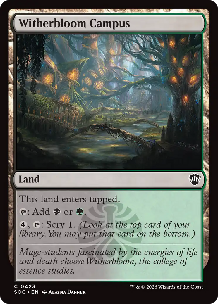 Witherbloom Campus [Secrets of Strixhaven Commander] | Card Citadel