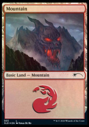 Mountain (Develish) (565) [Secret Lair Drop Promos] | Card Citadel