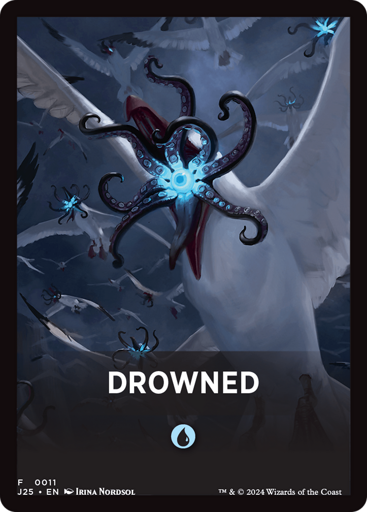 Drowned Theme Card [Foundations Jumpstart Front Cards] | Card Citadel