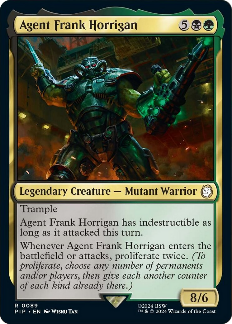 Agent Frank Horrigan [Fallout] | Card Citadel