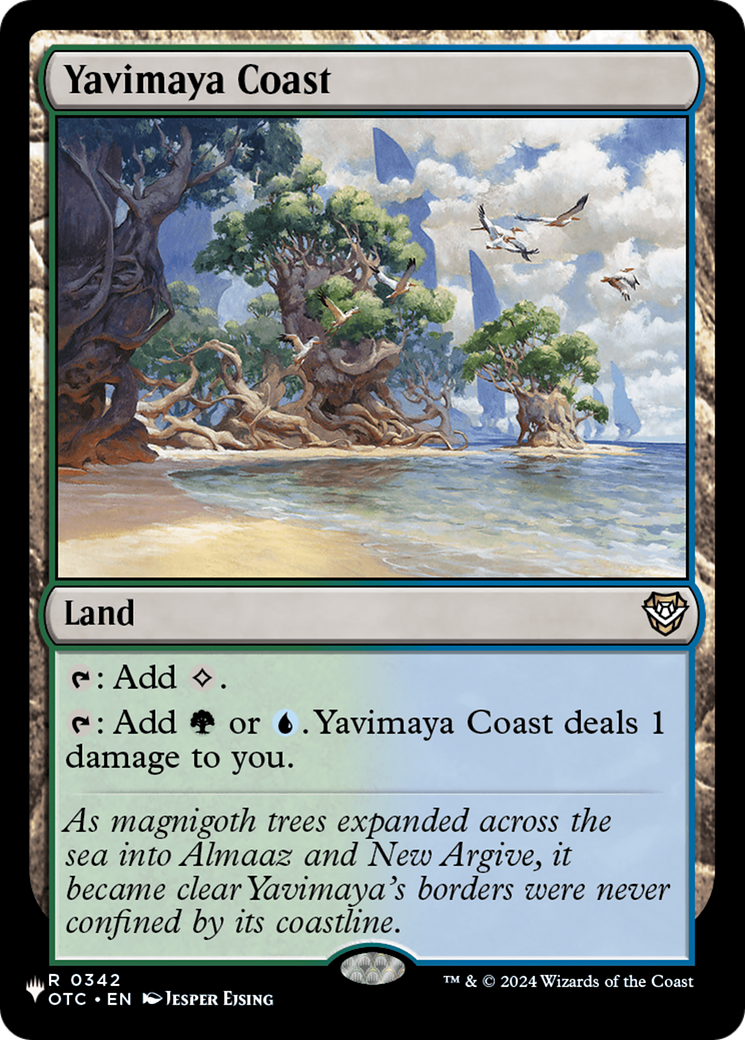Yavimaya Coast (OTC) [The List] | Card Citadel