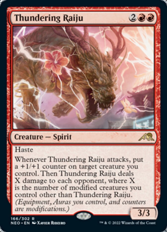 Thundering Raiju [Kamigawa: Neon Dynasty] | Card Citadel