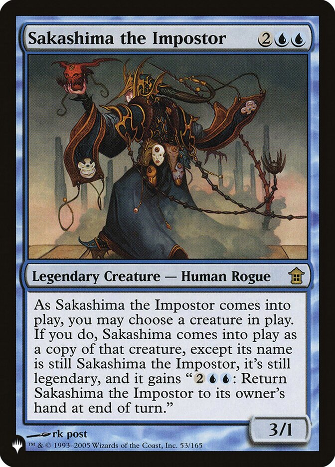 Sakashima the Impostor [Secret Lair: Heads I Win, Tails You Lose] | Card Citadel