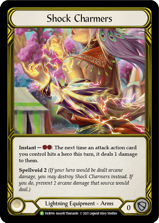 Shock Charmers (Golden) [FAB054] (Promo)  Cold Foil | Card Citadel