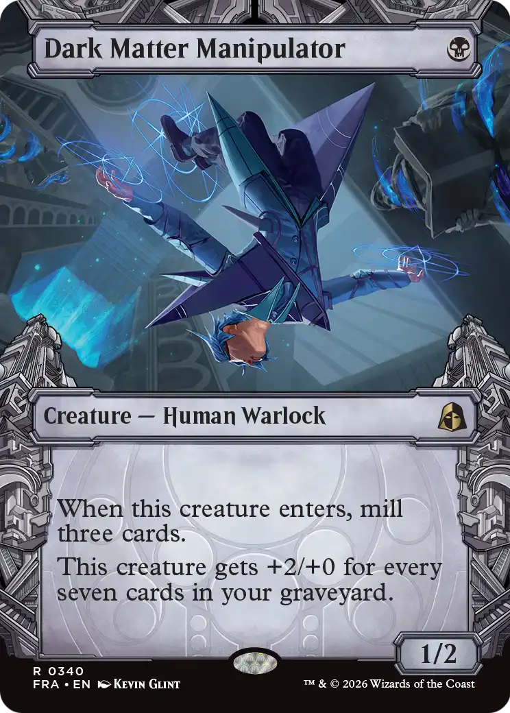 Dark Matter Manipulator (Showcase) [Reality Fracture] | Card Citadel
