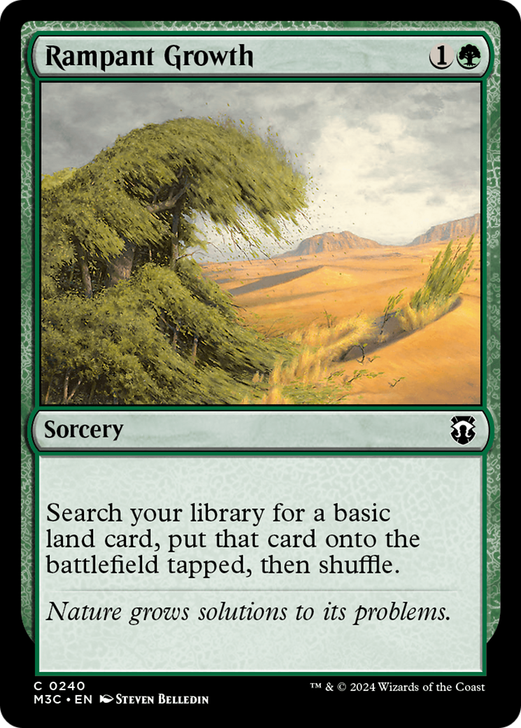 Rampant Growth [Modern Horizons 3 Commander] | Card Citadel