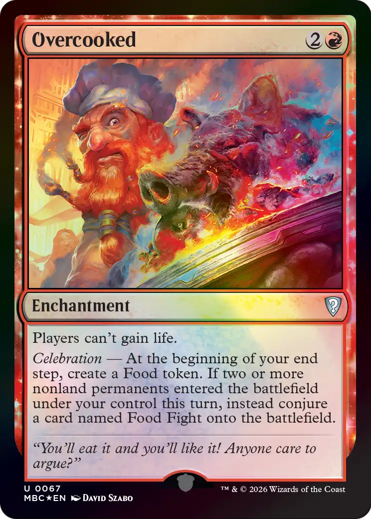 Overcooked [Mystery Booster: Commander Edition] | Card Citadel