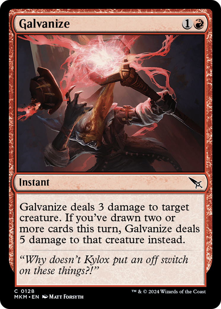 Galvanize [Murders at Karlov Manor] | Card Citadel