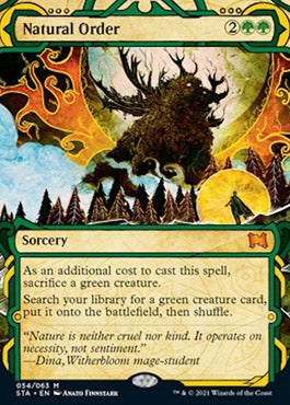 Natural Order (Foil Etched) [Strixhaven: Mystical Archive] | Card Citadel