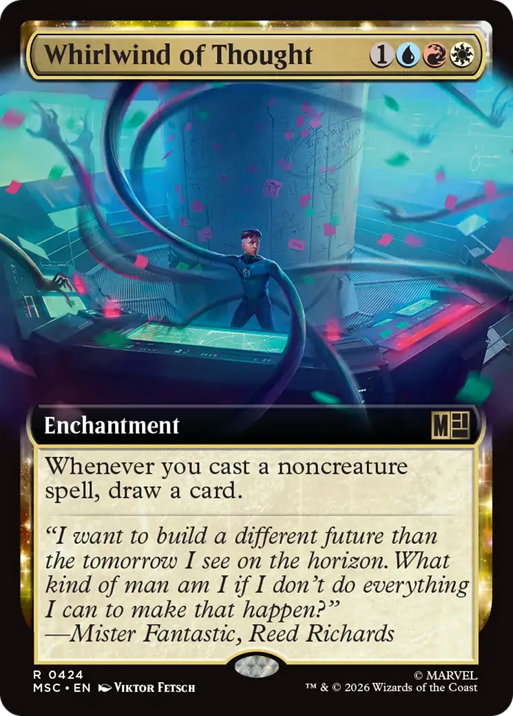 Whirlwind of Thought (Extended Art) [Marvel Super Heroes Commander] | Card Citadel