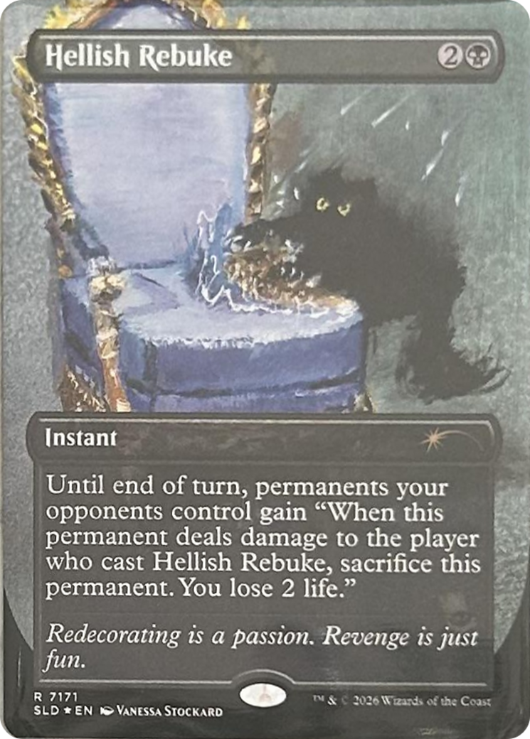 Hellish Rebuke [Secret Lair Drop Series] | Card Citadel