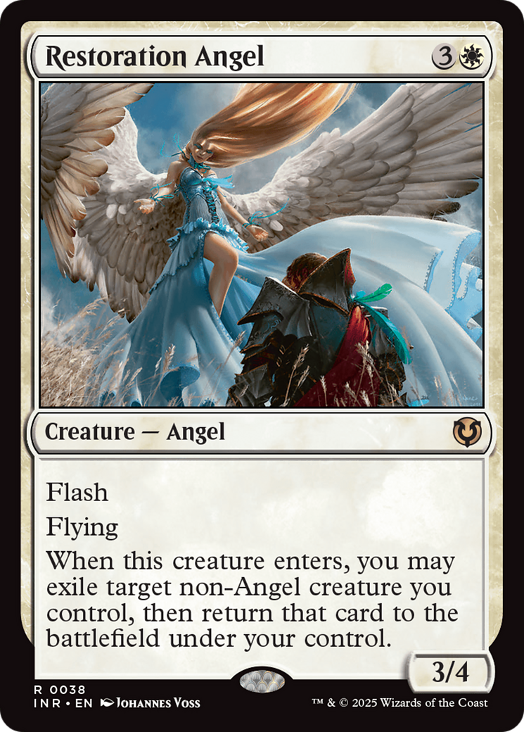 Restoration Angel [Innistrad Remastered] | Card Citadel