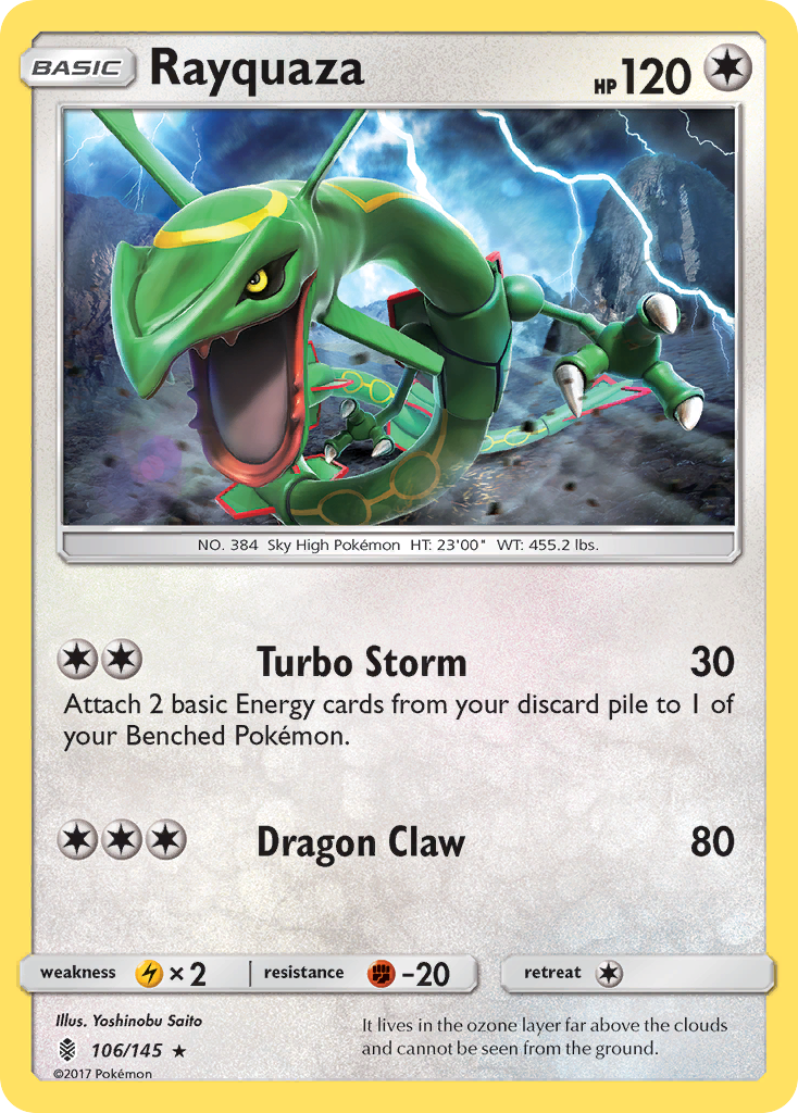 Rayquaza (106/145) [Sun & Moon: Guardians Rising] | Card Citadel