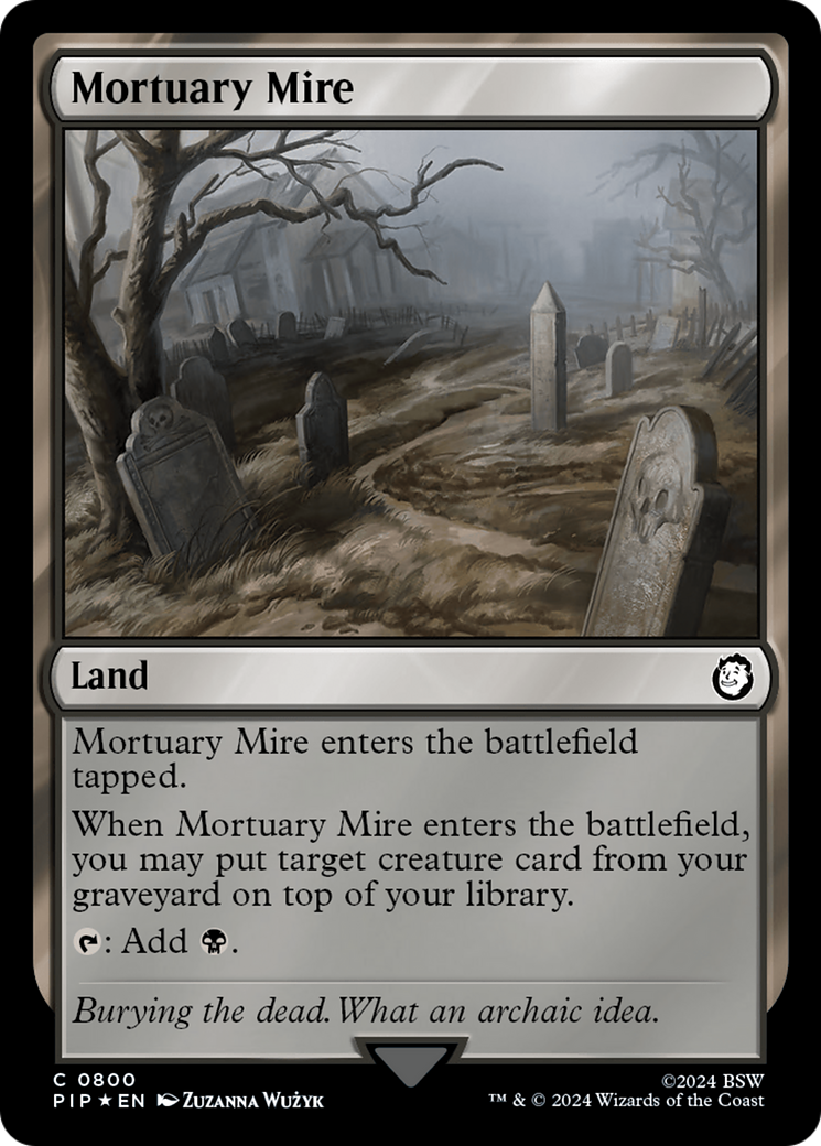 Mortuary Mire (Surge Foil) [Fallout] | Card Citadel