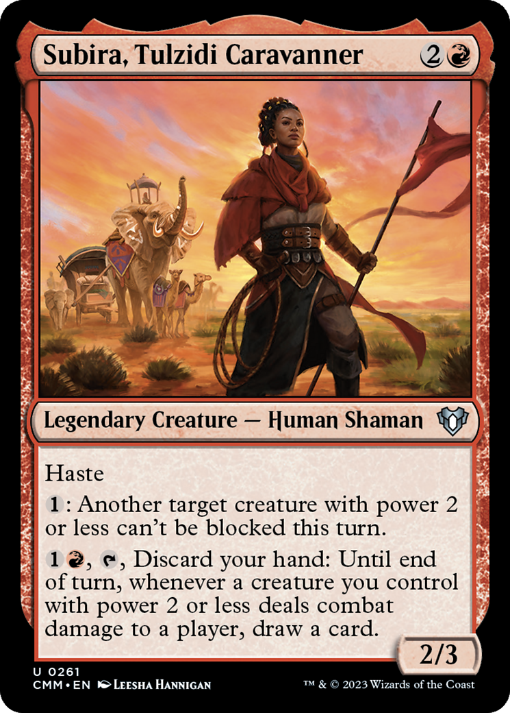 Subira, Tulzidi Caravanner [Commander Masters] | Card Citadel