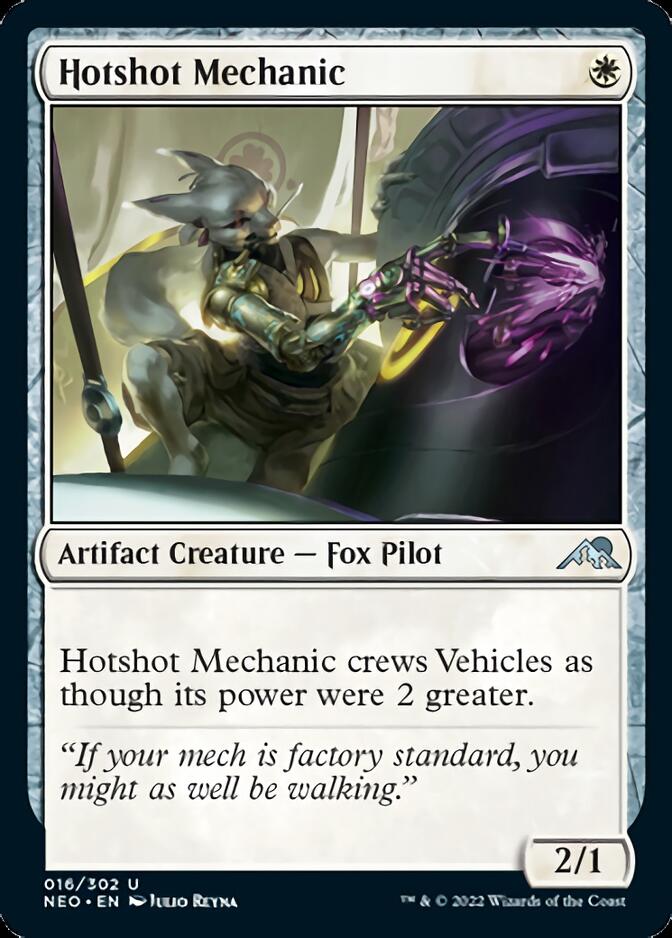 Hotshot Mechanic [Kamigawa: Neon Dynasty] | Card Citadel