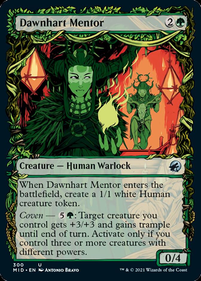 Dawnhart Mentor (Showcase Equinox) [Innistrad: Midnight Hunt] | Card Citadel
