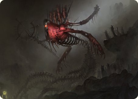 Drivnod, Carnage Dominus Art Card [Phyrexia: All Will Be One Art Series] | Card Citadel