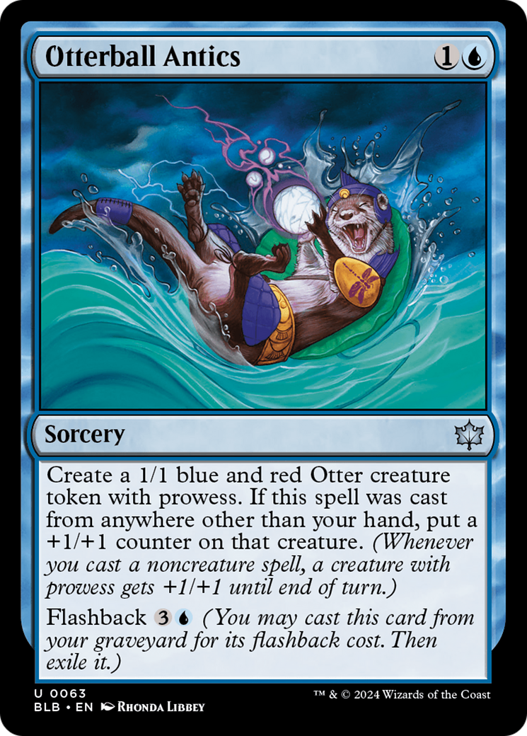 Otterball Antics [Bloomburrow] | Card Citadel