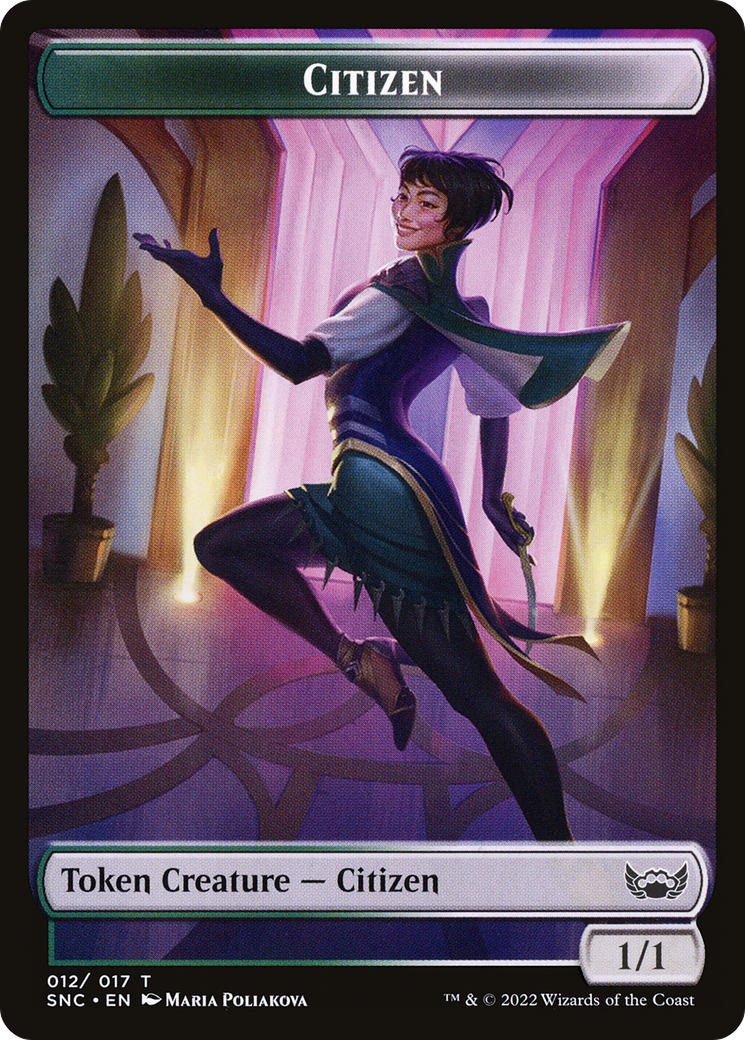 Citizen // Angel Double-Sided Token [The List] | Card Citadel