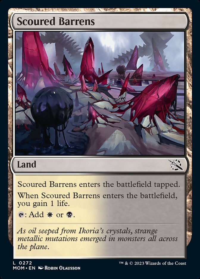 Scoured Barrens [March of the Machine] | Card Citadel