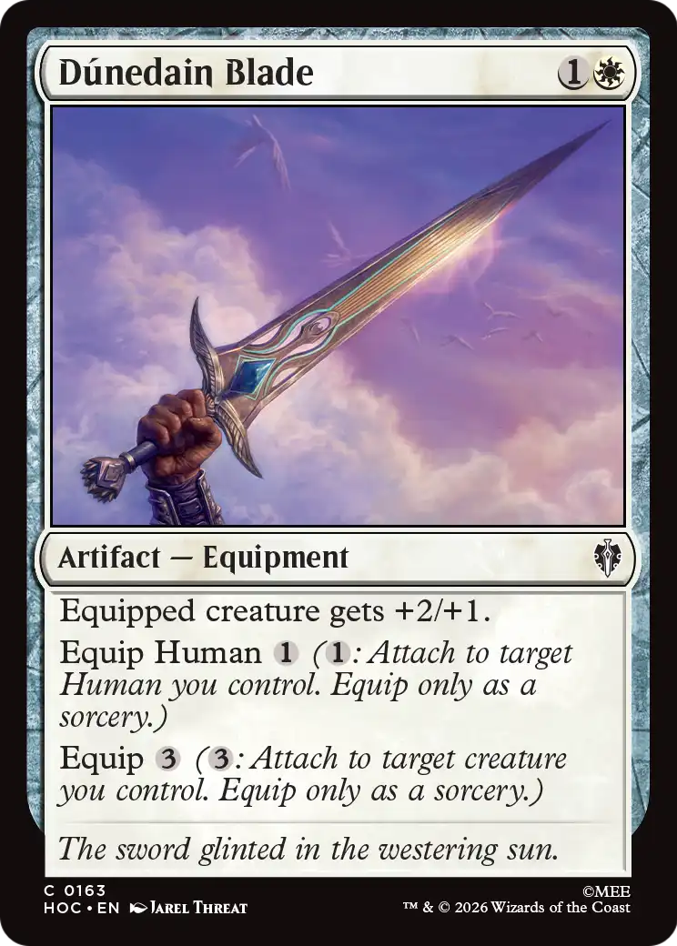 Dunedain Blade [The Hobbit: Eternal-Legal] | Card Citadel