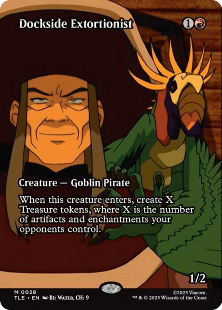 Dockside Extortionist (Borderless) [Avatar: The Last Airbender: Eternal-Legal] | Card Citadel