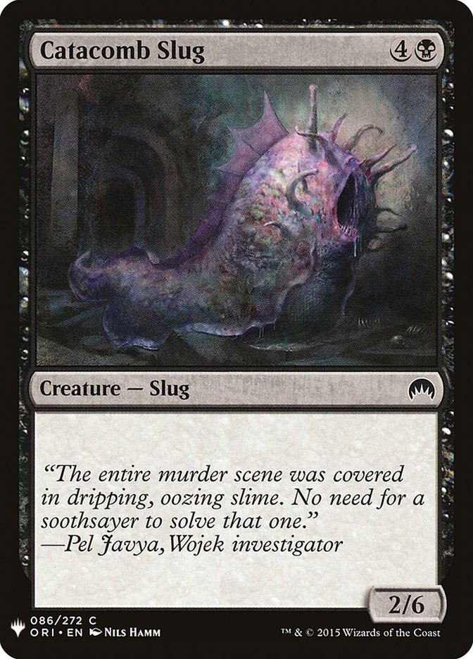 Catacomb Slug [Mystery Booster] | Card Citadel