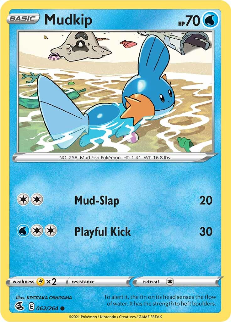 Mudkip (062/264) [Sword & Shield: Fusion Strike] | Card Citadel