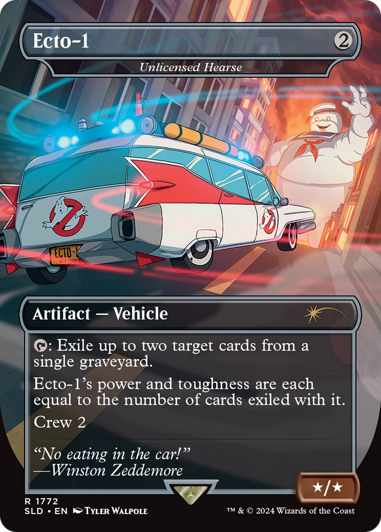 Ecto-1 - Unlicensed Hearse [Secret Lair Drop Series] | Card Citadel