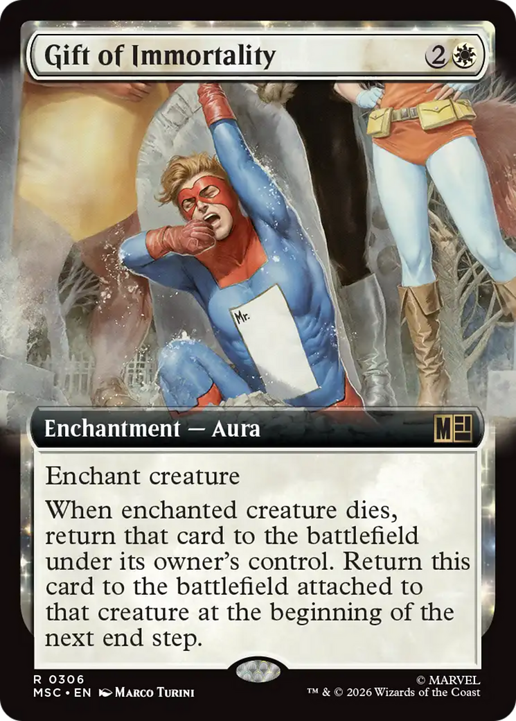 Gift of Immortality (Extended Art) [Marvel Super Heroes Commander] | Card Citadel