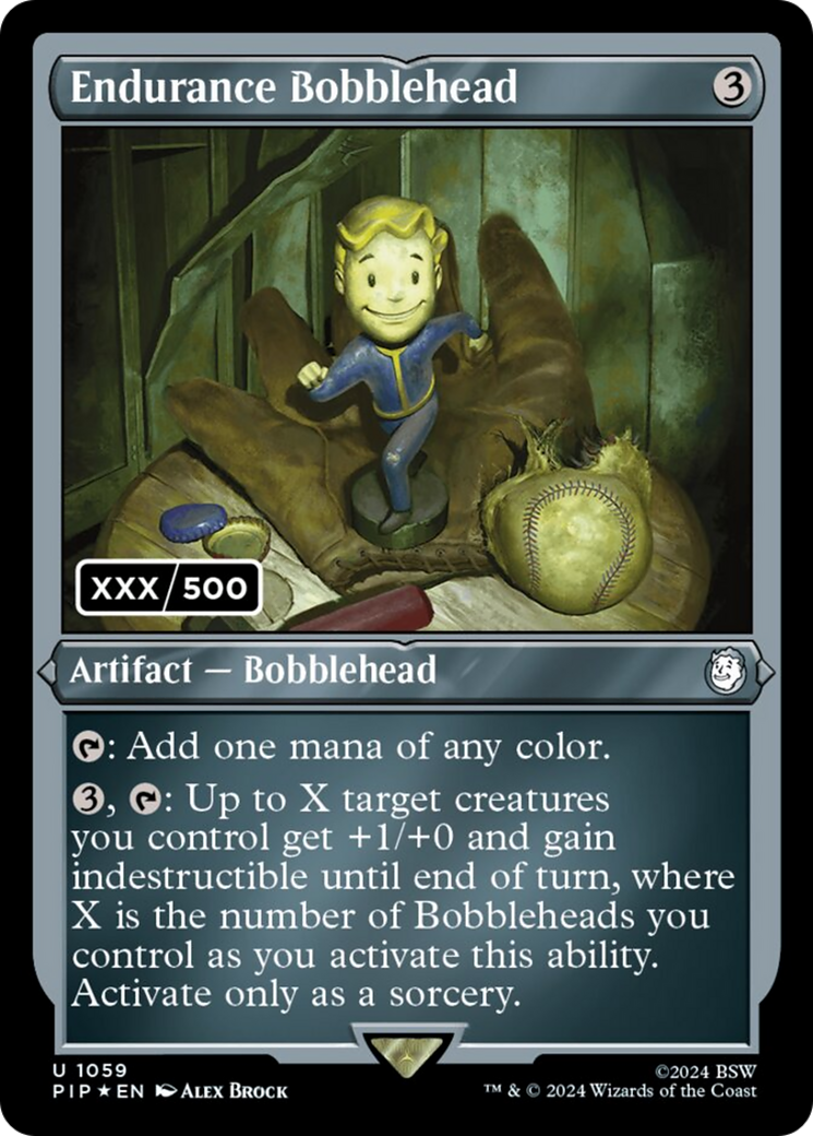 Endurance Bobblehead (Serialized) [Fallout] | Card Citadel