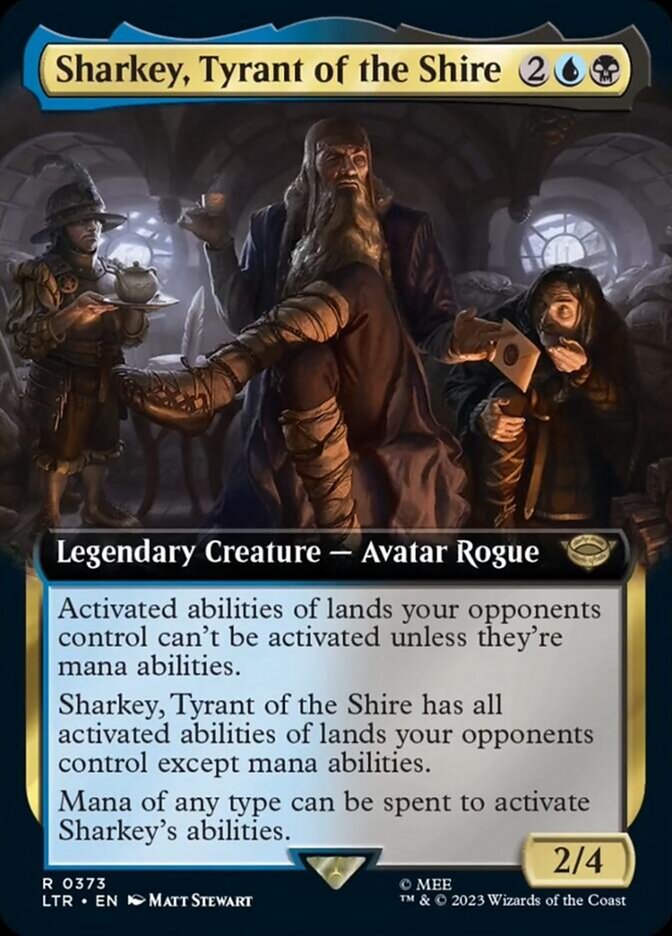 Sharkey, Tyrant of the Shire (Extended Art) [The Lord of the Rings: Tales of Middle-Earth] | Card Citadel