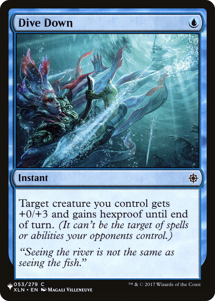 Dive Down [The List Reprints] | Card Citadel