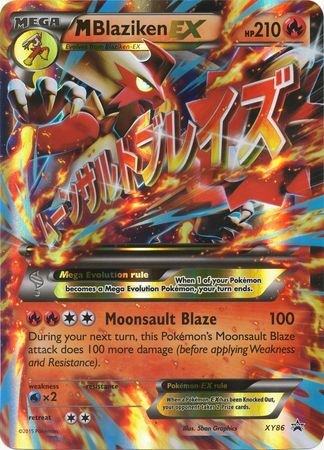 M Blaziken EX (XY86) (Jumbo Card) [XY: Black Star Promos] | Card Citadel