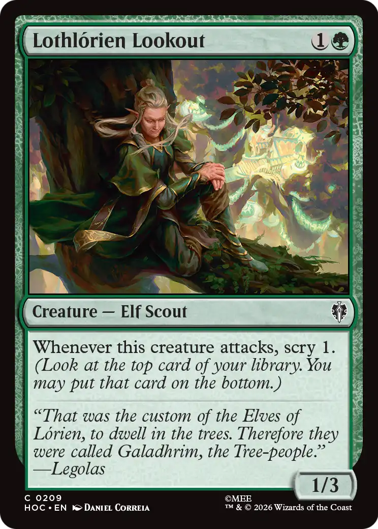 Lothlorien Lookout [The Hobbit: Eternal-Legal] | Card Citadel