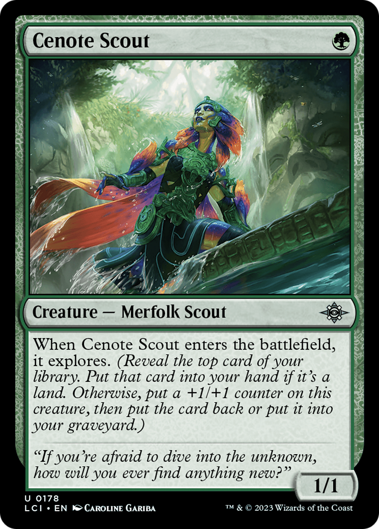 Cenote Scout [The Lost Caverns of Ixalan] | Card Citadel