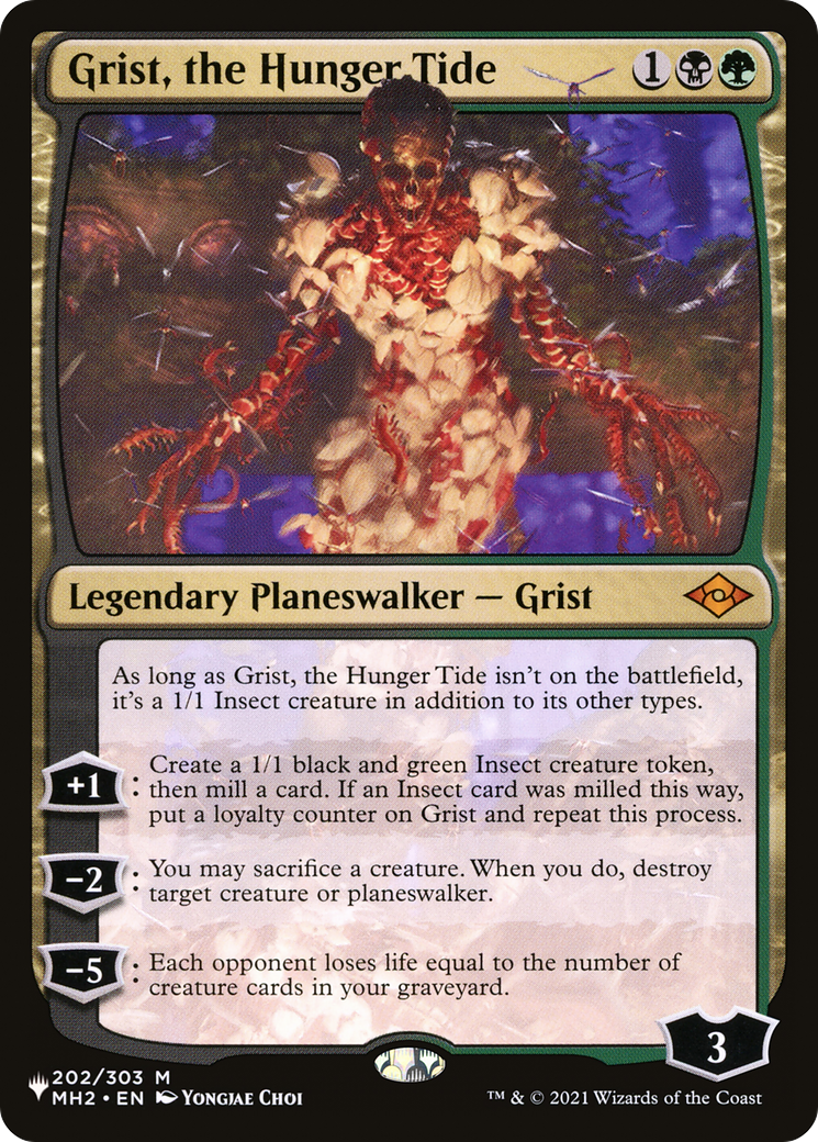 Grist, the Hunger Tide [The List Reprints] | Card Citadel