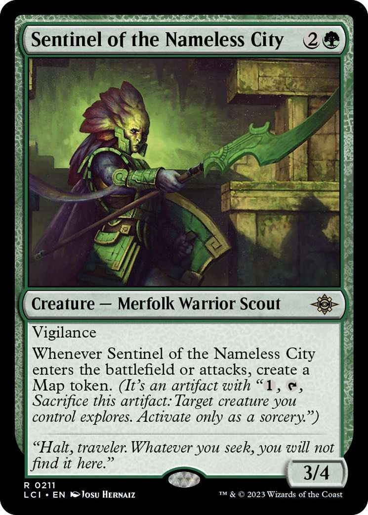 Sentinel of the Nameless City [The Lost Caverns of Ixalan] | Card Citadel