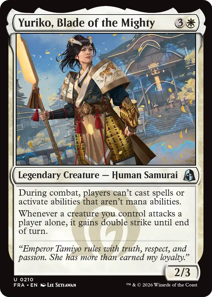 Yuriko, Blade of the Mighty [Reality Fracture] | Card Citadel