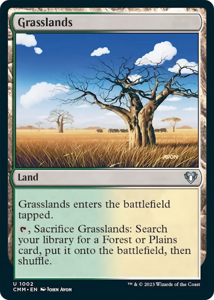 Grasslands [Commander Masters] | Card Citadel